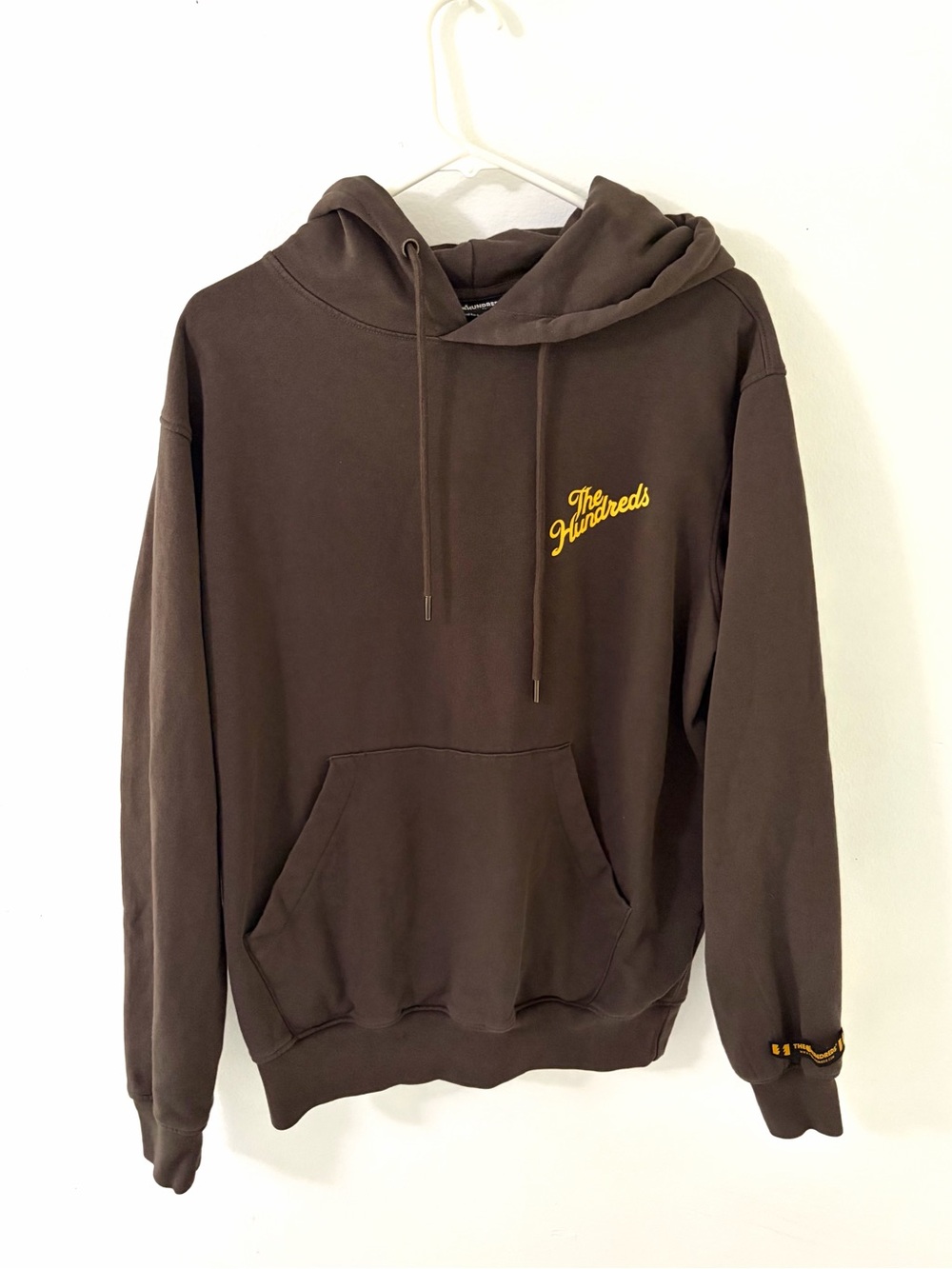 NWT The Hundreds Brown Pullover Hoodie, Size: Medium